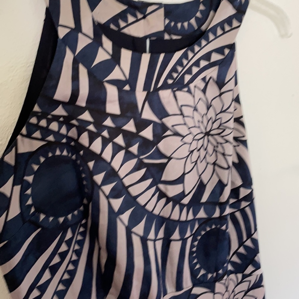 Caroll Silk Abstract Dress Size 42EU or 10US - Picture 4 of 8